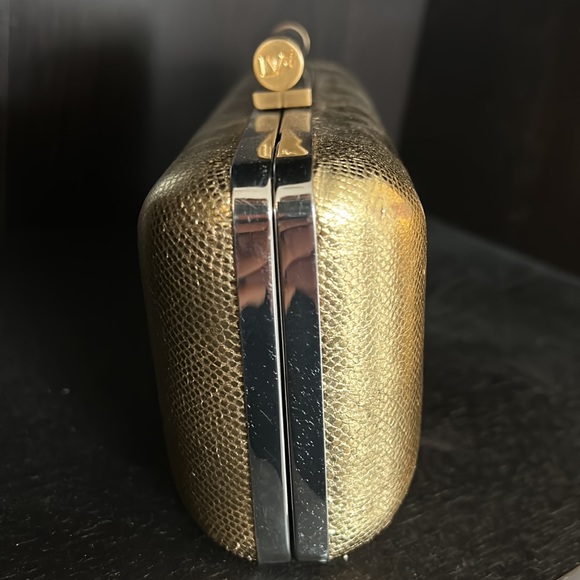 Diane von Furstenberg Tonda Embossed Clutch WD10709-ID - Picture 3 of 7